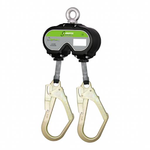 2m Olympe Twin Retractable Fall Arrest Webbing Block - FA 20 500 02