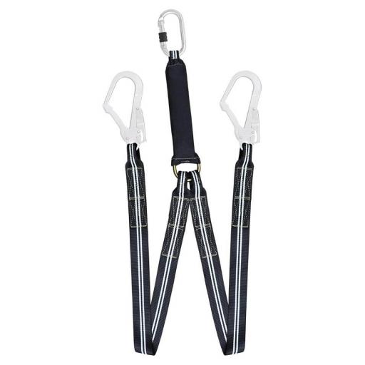 Flame Resistant Forked Webbing Lanyard 1m FA 30 402 10